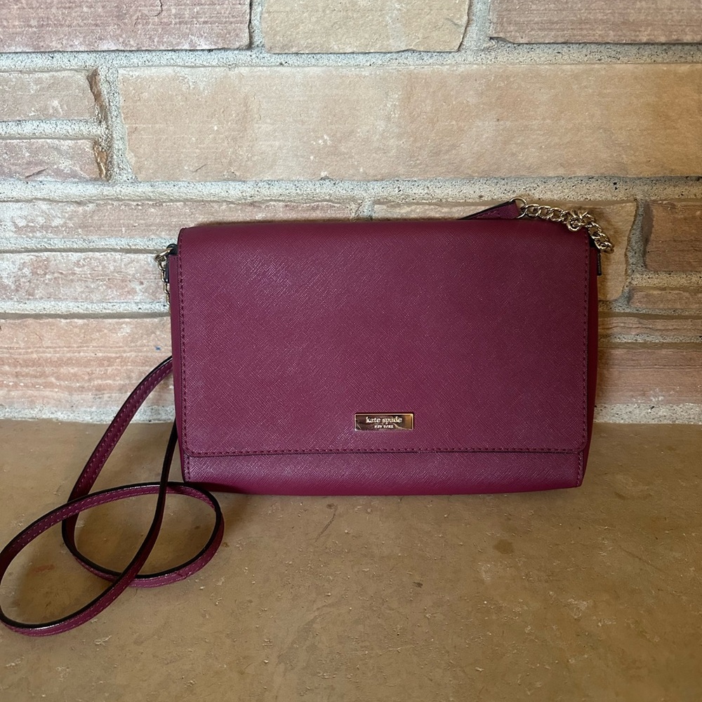 Kate Spade Plum Crossbody Bag